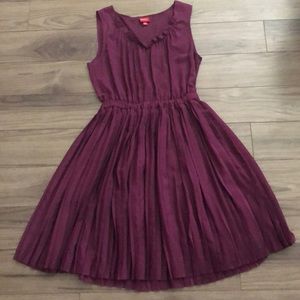 Merona Purple Fit and Flare Dress